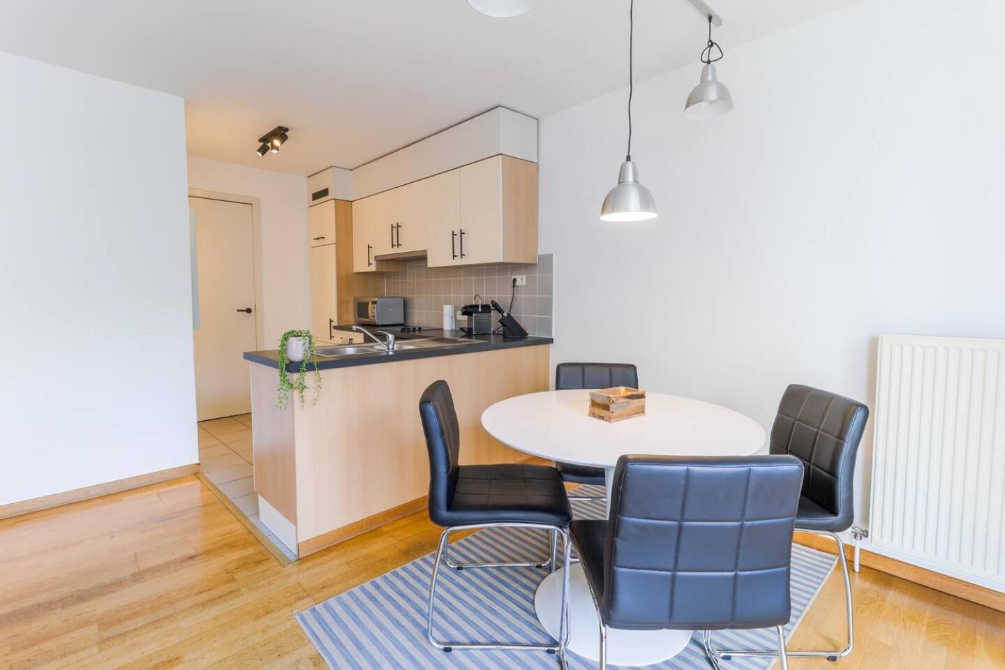 Apartment Scheldekaai Antwerpen Eksteriør bilde