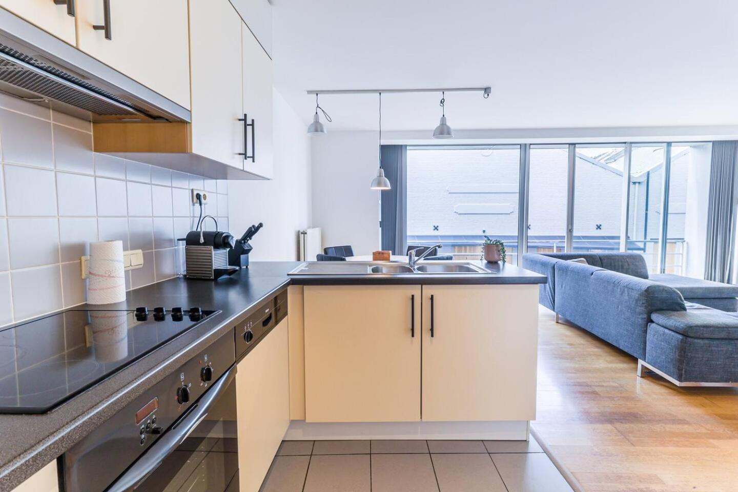 Apartment Scheldekaai Antwerpen Eksteriør bilde