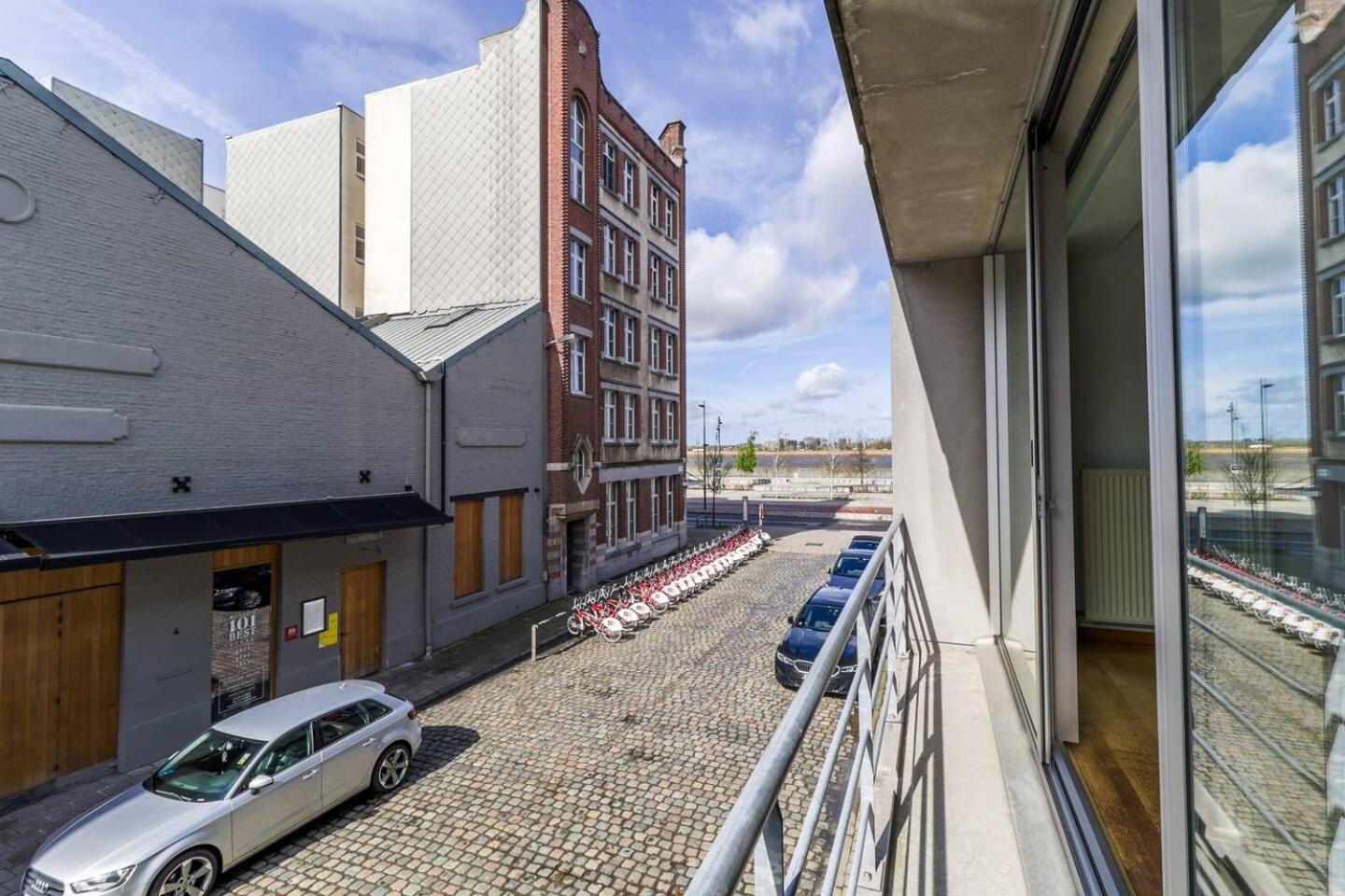 Apartment Scheldekaai Antwerpen Eksteriør bilde